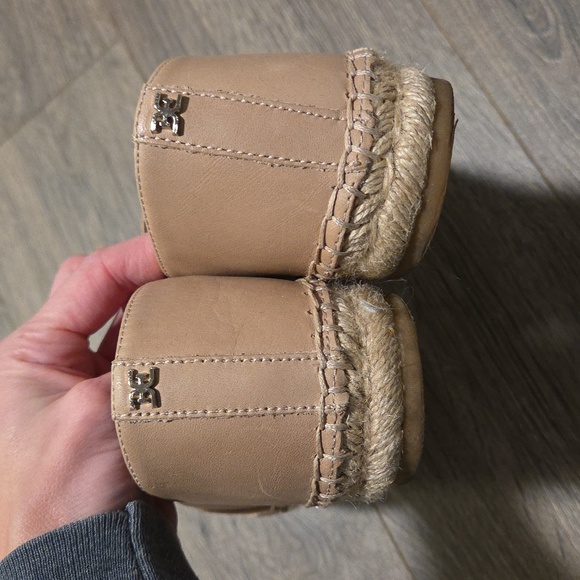 Sam Edelman Krissy Leather Espadrille Flats - Picture 5 of 9